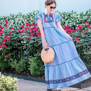 Anthropologie long dress